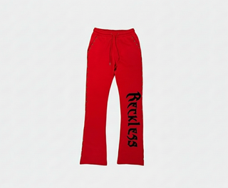 Focus | RECKLESS STUD SWEATPANTS - Red