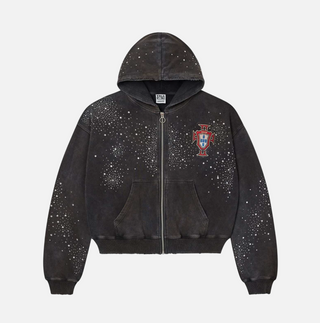 Vale Forever | Pluto Cluster Zip Up Hoodie Black