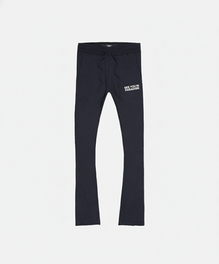 Jordan Craig | SYIP Tonal Stacked Sweatpants (Navy Blue)