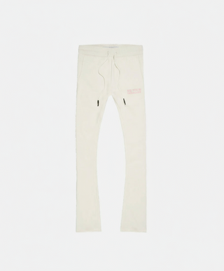 Jordan Craig | SYIP Tonal Stacked Sweatpants (Cream/Pink)