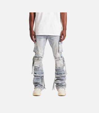 Embellish | Hawk Cargo Denim (Blue)