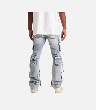 Embellish | Hawk Cargo Denim (Blue)
