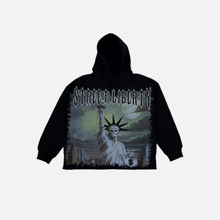 Focus | Street Liberty Rhinestones Cropped (Black)