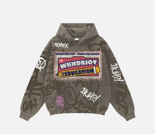 WKNDRIOT | BOX TOP HOODY