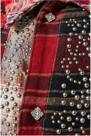 Guapi | Blood Red Patch Flannel