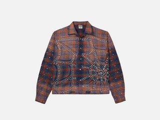 Vale Forever | Purple Fever Flannel 'Blue/Orange'