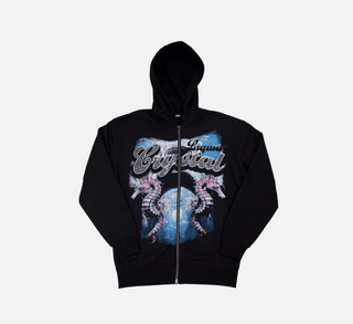 Liquid Crystal | Crystal Jacket (Black)