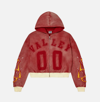Vale Forever | Chimera Zip Up Hoodie Red