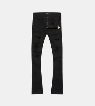 Jordan Craig | Super Skinny Stacked Fit -Martin Stacked Collection (Jet Black)