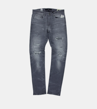 Jordan Craig | Sean- Distressed Slim taper jeans (Cement Wash)