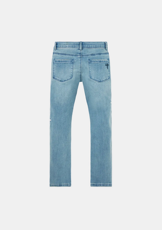 RTA Kids | Kids Benson Skinny Jean | Coastal Drift Cross Patch