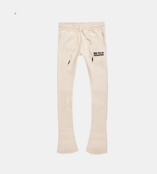 See You in Paradise | SYIP Stacked Sweatpants (Cream)