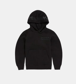 See You in Paradise | Kids SYIP Tonal Pullover Hoodie (Black)