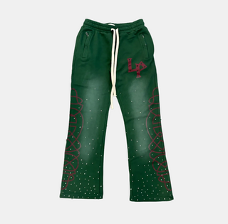 Legends Prevail | Studded Sweatpants (Green)