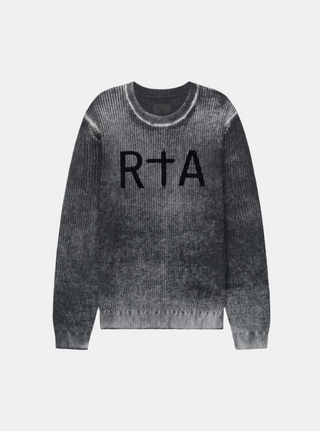 RTA | ETHAN SWEATER | BLACK GLITCH