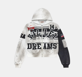 Vale Forever | Oreo Collage Mono Zip Up Hoodie