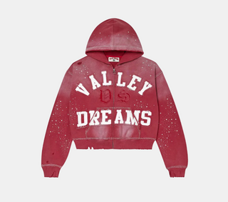 Vale Forever | Classico Zip Up Hoodie 'Ruby'