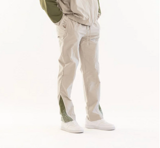 Kindred | Track Pants | Elastic Waistband | khaki/green