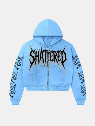 Shattered Hearts | SHATTERED LOGO UNI BLUE