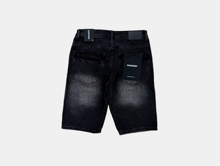 Kindred | Skull-Studded Jean Shorts (Black)