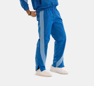 Kindred | NYLON STRIPED PANTS (Light blue/white)