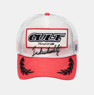 Cult Of Individuality | All Over Mesh Trucker Hat In Winter White