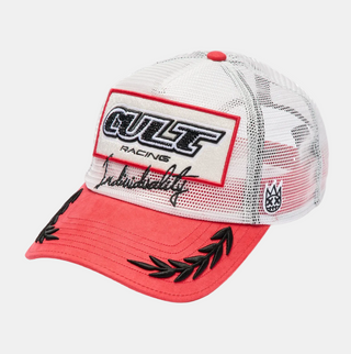 Cult Of Individuality | All Over Mesh Trucker Hat In Winter White
