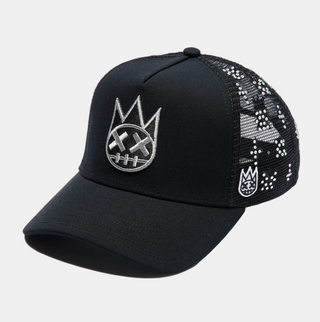 Cult Of Individuality | Repeat Pattern With Crystals Hat In Black