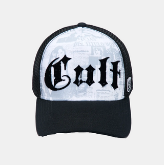 Cult Of Individuality | Mesh Back Trucker Hat "Propaganda" In White