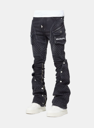 Guapi | Vintage Black Steel Plate Denim