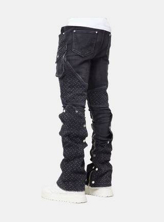 Guapi | Vintage Black Steel Plate Denim