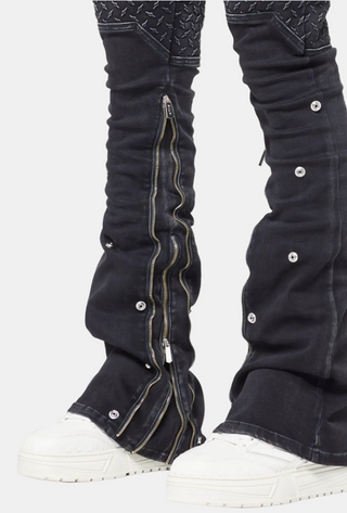 Guapi | Vintage Black Steel Plate Denim