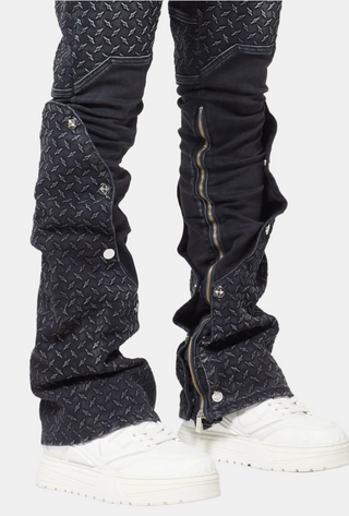 Guapi | Vintage Black Steel Plate Denim
