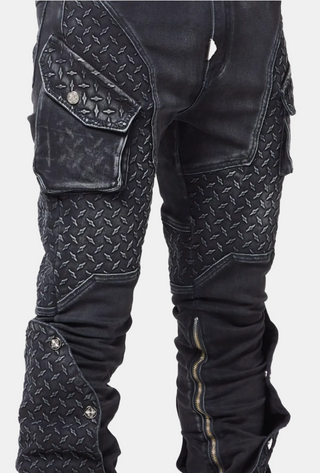 Guapi | Vintage Black Steel Plate Denim
