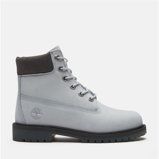 TImberland | Junior Premium 6-Inch Waterproof Boot (Glacier Grey Nubuck)