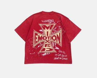 Mixed Emotions | Red “Crimson” Tee