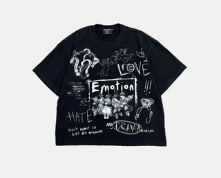 Mixed Emotions | Black “Chaos” Tee