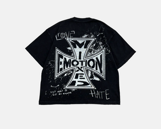Mixed Emotions | Black “Chaos” Tee