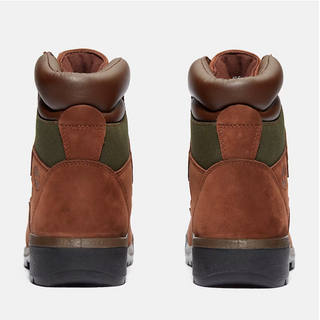 Timberland | Men's 6-Inch Waterproof Field Boot (Dark Brown Nubuck)