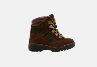 Timberland | Toddler 6 Inch Field Boot 'Dark Brown Nubuck'