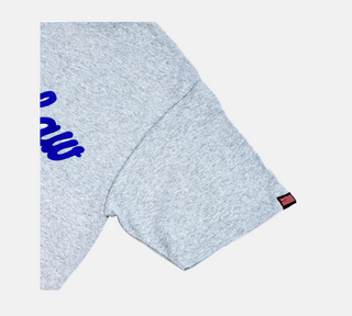 The Marathon Clothing | Limited Edition Crenshaw T-Shirt - Grey/Royal Blue