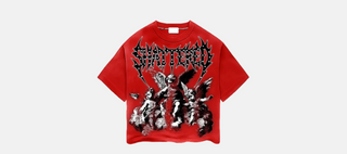 Shattered Hearts | FALLIN ANGELS RED TEE