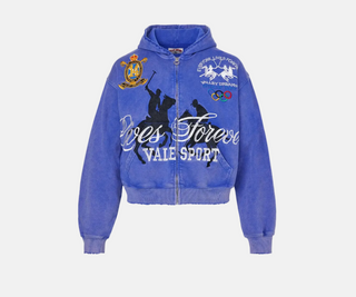 Vale Forever | Schwab Zip Up 'Blue'