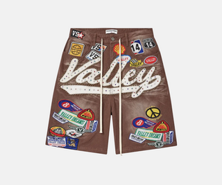 Vale Forever | Brown 1980s Jorts 'Red/Wash'