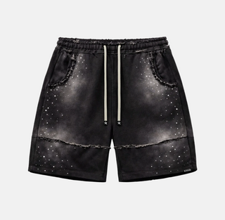 WKNDRIOT | BORN A STAR SHORTS BLACK