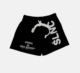 OnyxApparel | ONYX DISTRESSED SHORTS IN BLACK