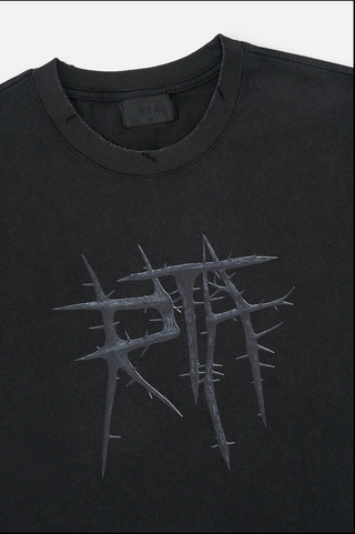 RTA | LIAM SHORT SLEEVE TEE | BLACK RTA THORN