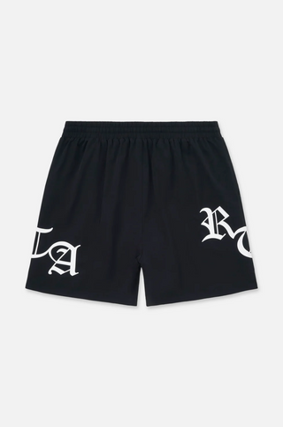 RTA | MARK SWIM TRUNK | BLACK OLD ENGLISH RTA