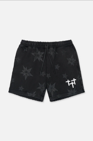 RTA | CLYDE SHORT | BLACK SMOKY STARS