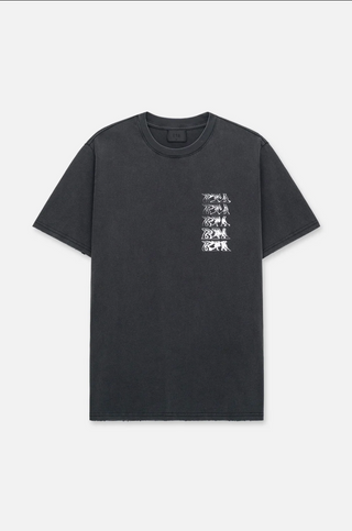 RTA | LIAM SHORT SLEEVE TEE | BLACK SMOKY RTA